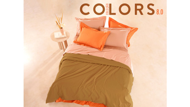 Nossas cores na sua cama