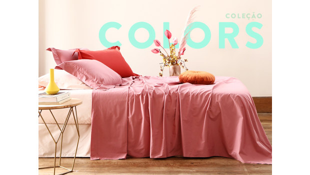 Nossas cores na sua cama